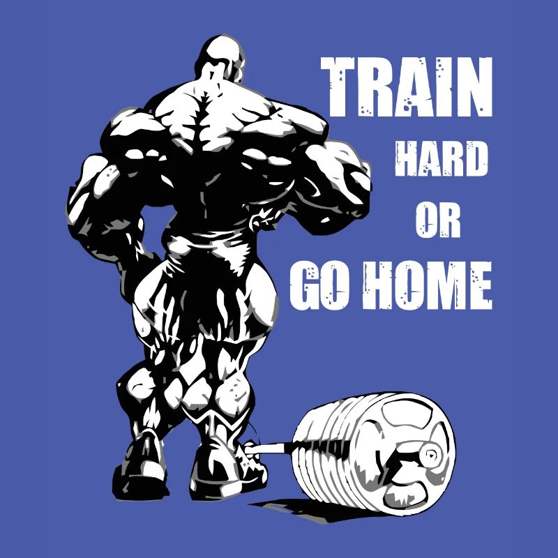 Trainiere hart oder geh nach Hause