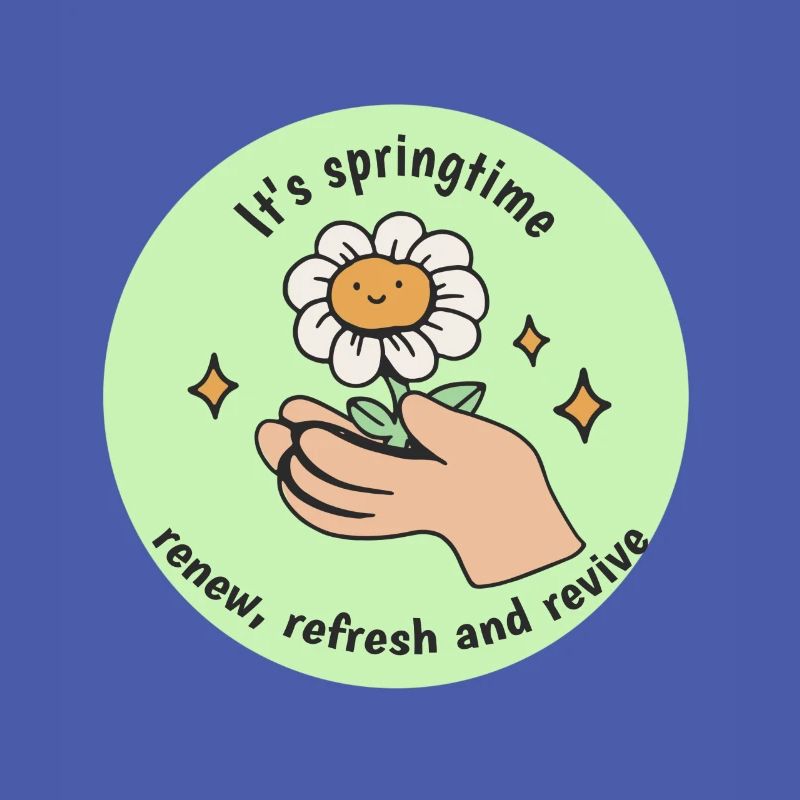 It's Spring Time Renew Refresh & Revive Spring