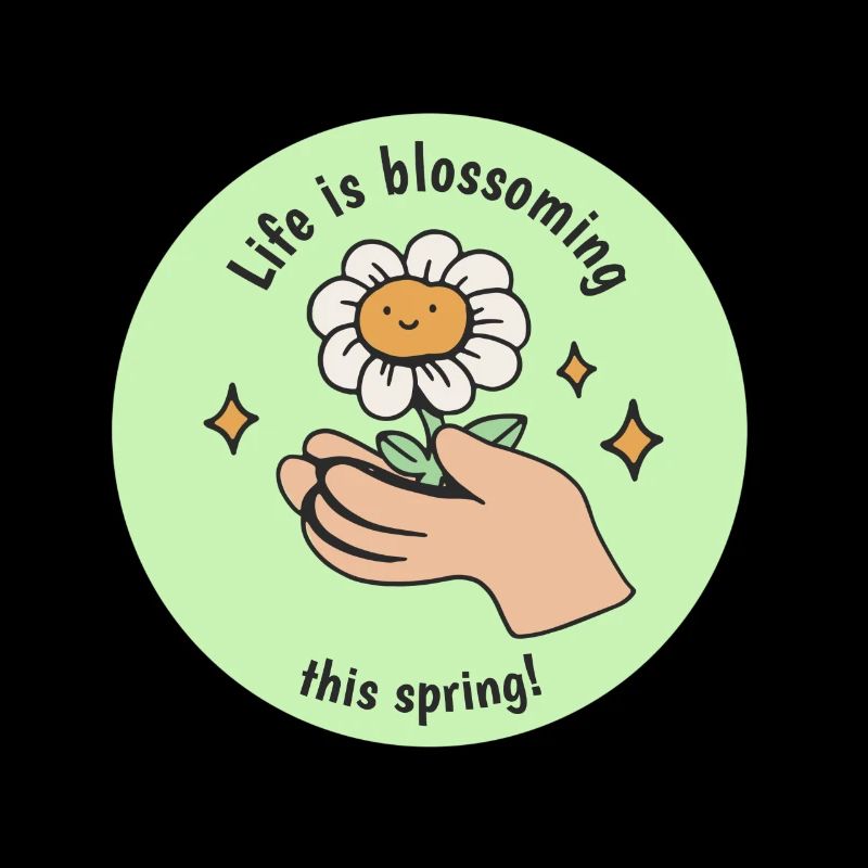Life Is Blossoming This Spring! Cute Bloom Spring