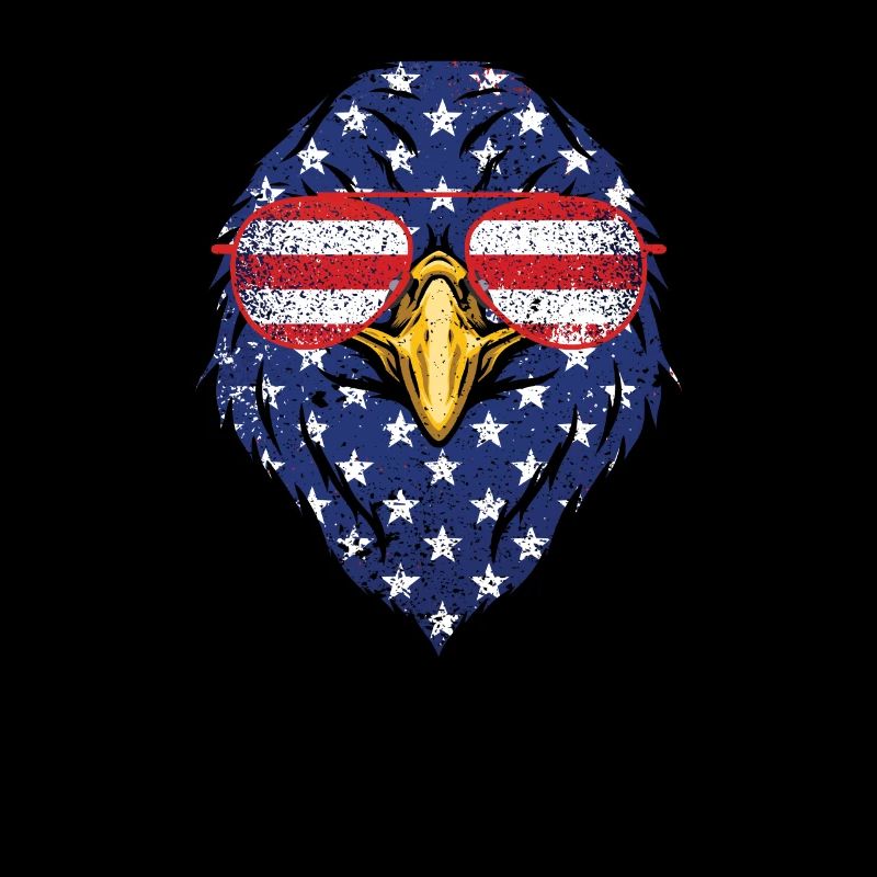 July 4 Bald Eagle Patriotic American
