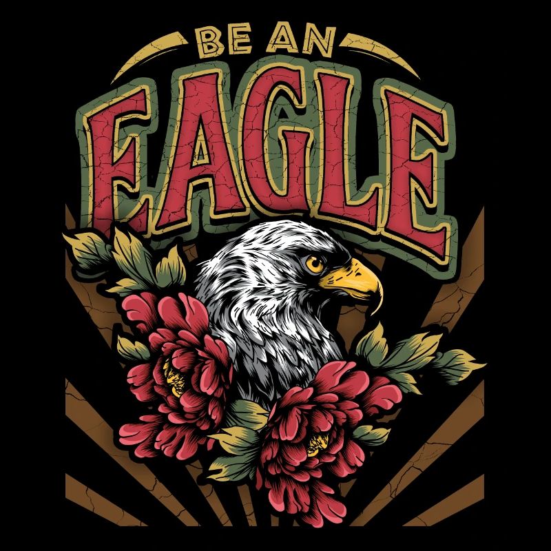 Vintage Eagle, Eagle Eagle, Saying, Be-An-Eagle