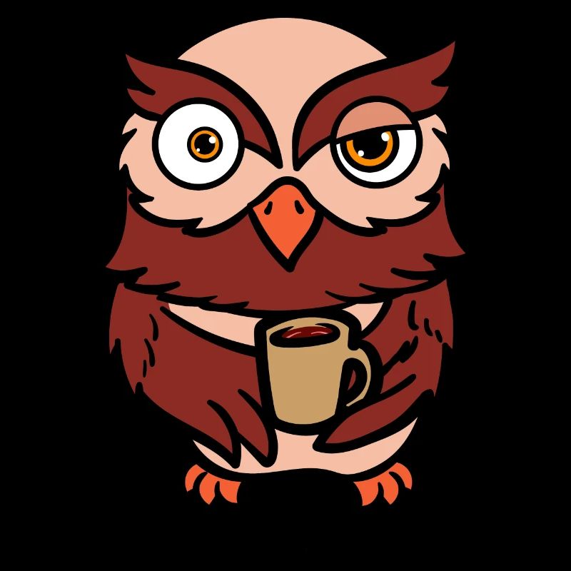 Tier Kaffee Eulenflüsterer