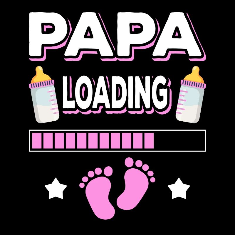 Papa Loading Vater Väter Vatertag