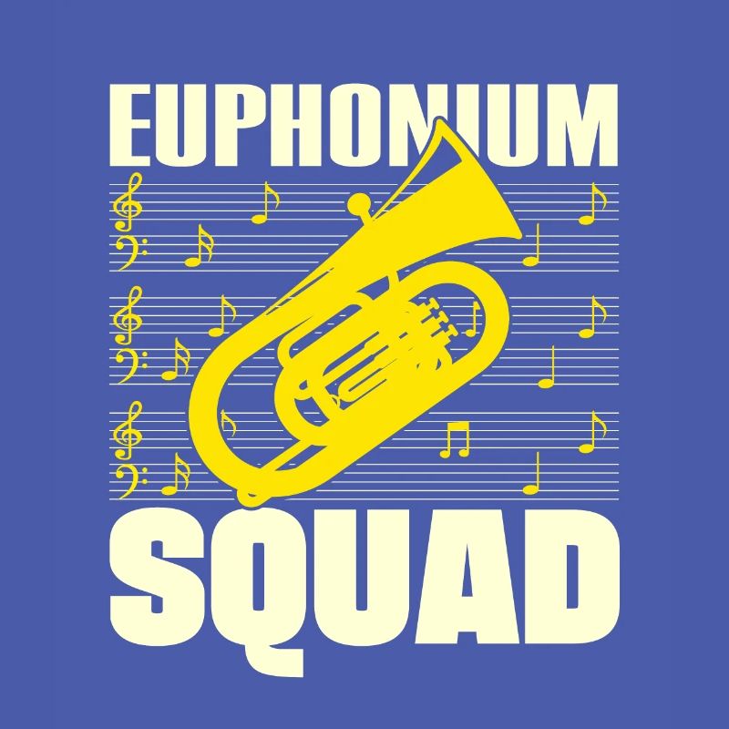Euphonium Squad Baritone Player Gift Idea