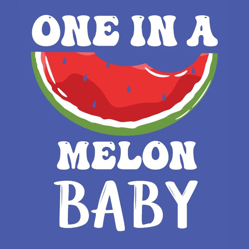 Un bébé melon pastèque