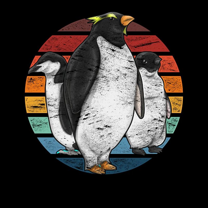 Pingouin rétro