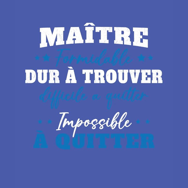 Maître formidable idée cadeau maître d'école