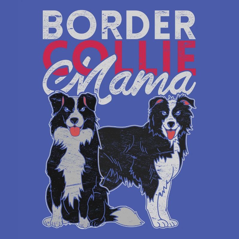 Border Collie Mama Muttertag Geschenk Hunde