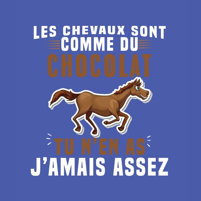 Les chevaux sont comme du chocolat