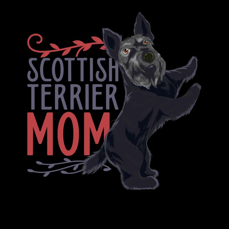 Hunde Mama Muttertag Geschenk Scottish Terrier