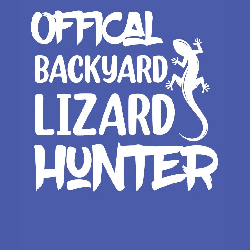 Officiel Backyard Lizard Hunter Lizard Lover Reptile