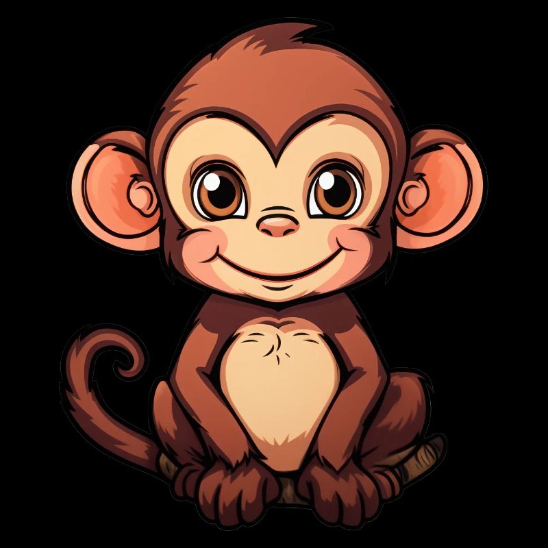 mignon petit singe