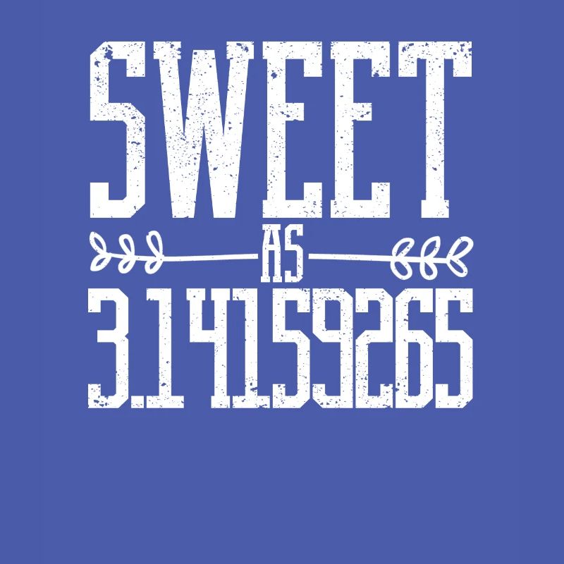 Doux comme gâteau Pi Day Joke Math Lover Drôle