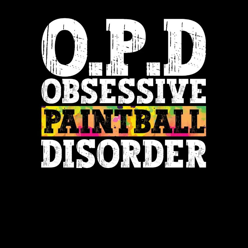 Obsessive-compulsive paintball disorder paintballer team