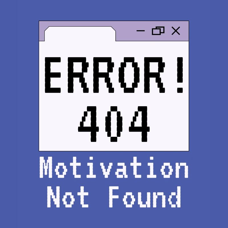 404-html error, Saying No Motivation