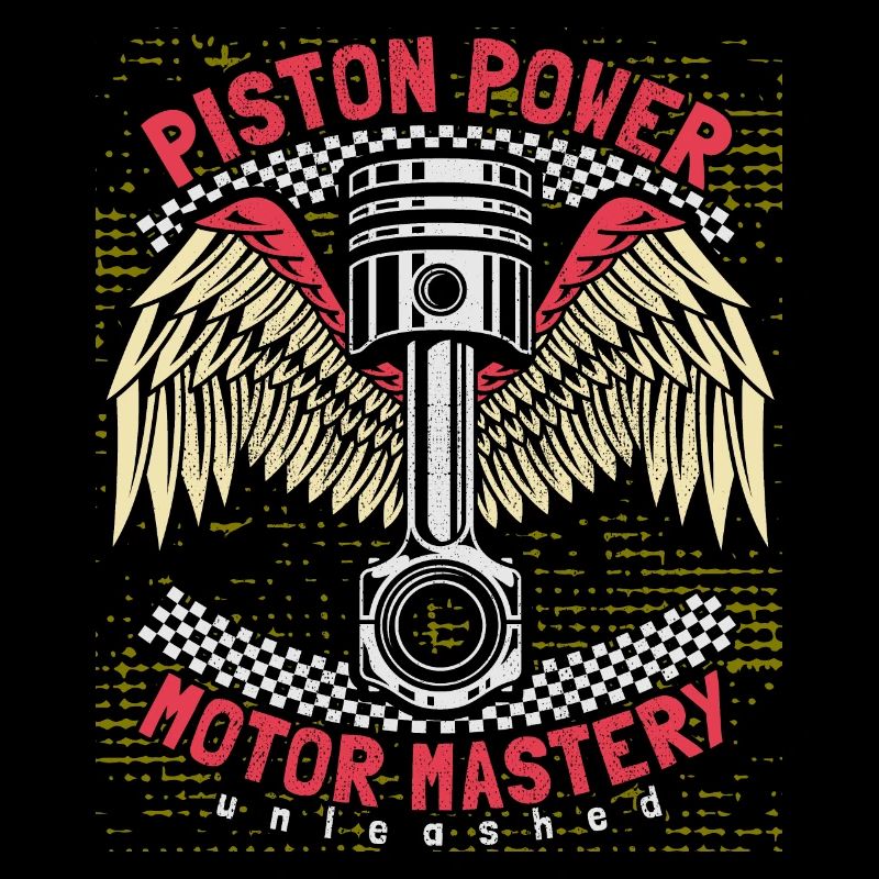 Motorcycle, Biker Saying, Piston, Piston Power