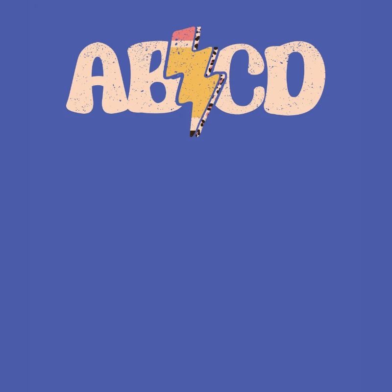 ABCD Lightning Leopard crayon 100e jour de l’école