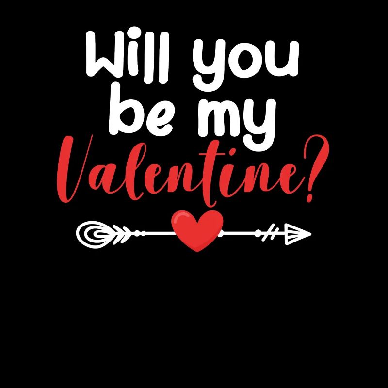 Willst du mein Valentin sein Herz Valentinstag