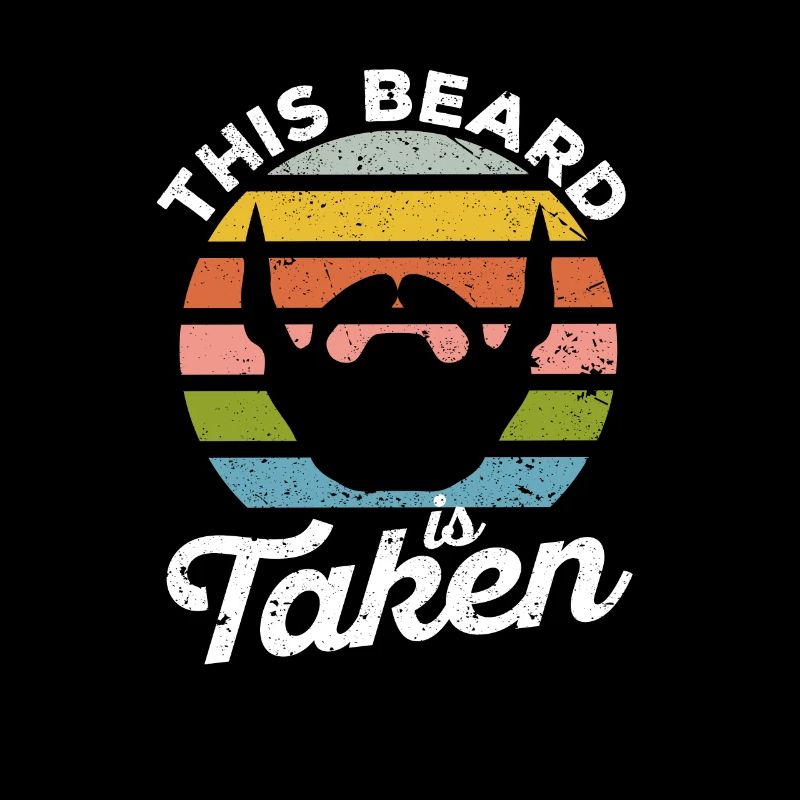 Cette barbe est prise drôle de Saint-Valentin