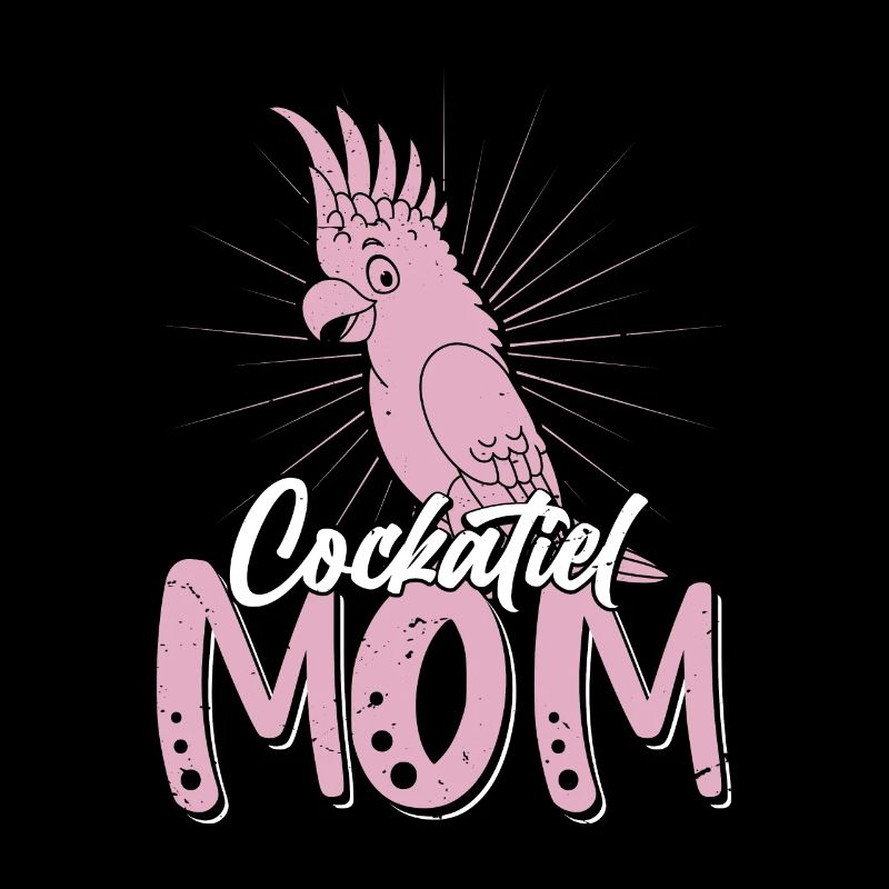 Calopsitte maman oiseau oiseau perroquet propriétaire