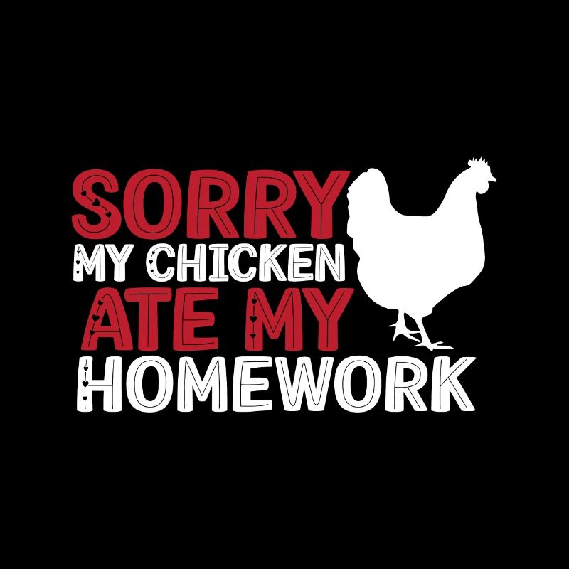 Mon poulet a mangé mes devoirs