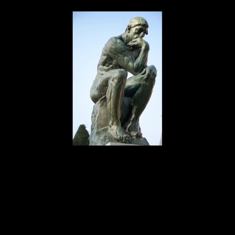 Ruge, ich denke nach (oder tue so)