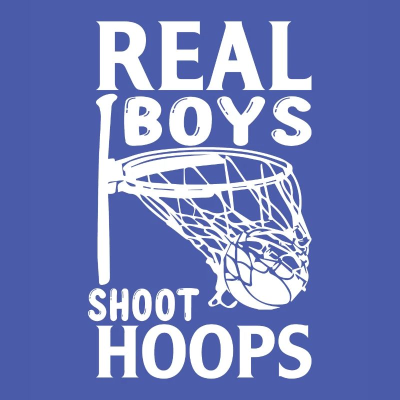 Real Guys Shooting Baskets