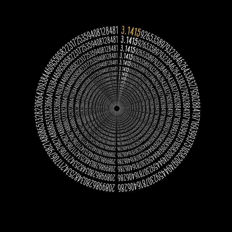 10000 chiffres Pi jour signe math amant math