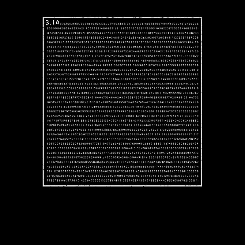 10000 chiffres Pi jour signe math amant math
