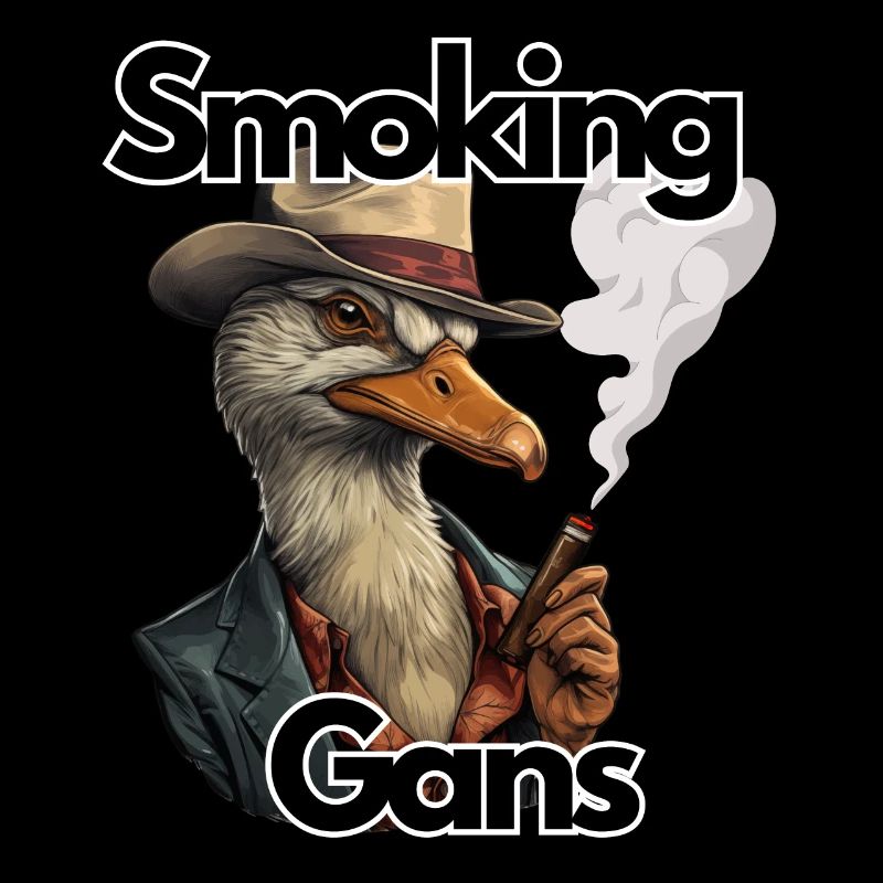 Smoking Gans, Humor, Spaß Fun,