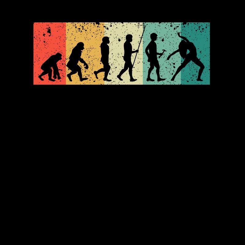 Dancing Retro Dancing Evolution of Man Dancer