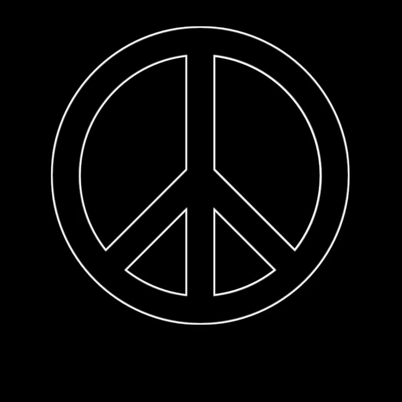 PEACE - Peacesymbol - Friedenszeichen Peacezeichen