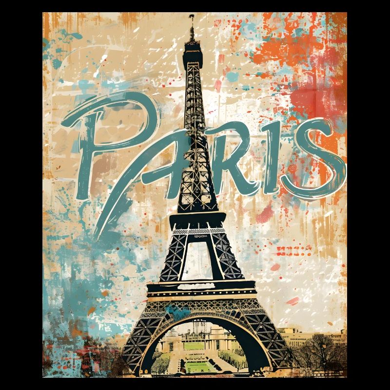 Paris mit Eiffelturm
