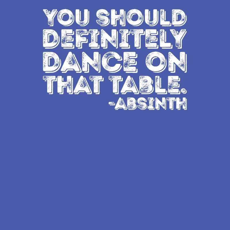 Vous devriez absolument danser sur cette table d’absinthe