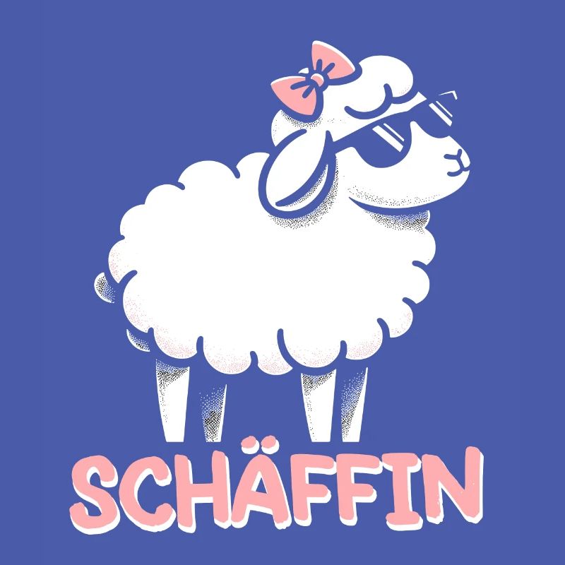 Chef Chefin Schaf Geschenk Schäfin Spruch