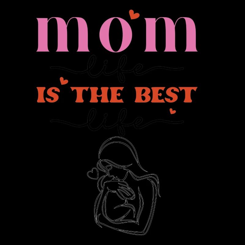 Feier des Mutterlebens - Mutterschaft Affirmation Grap