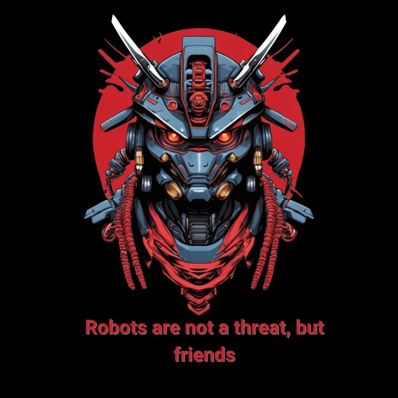Roter Roboter