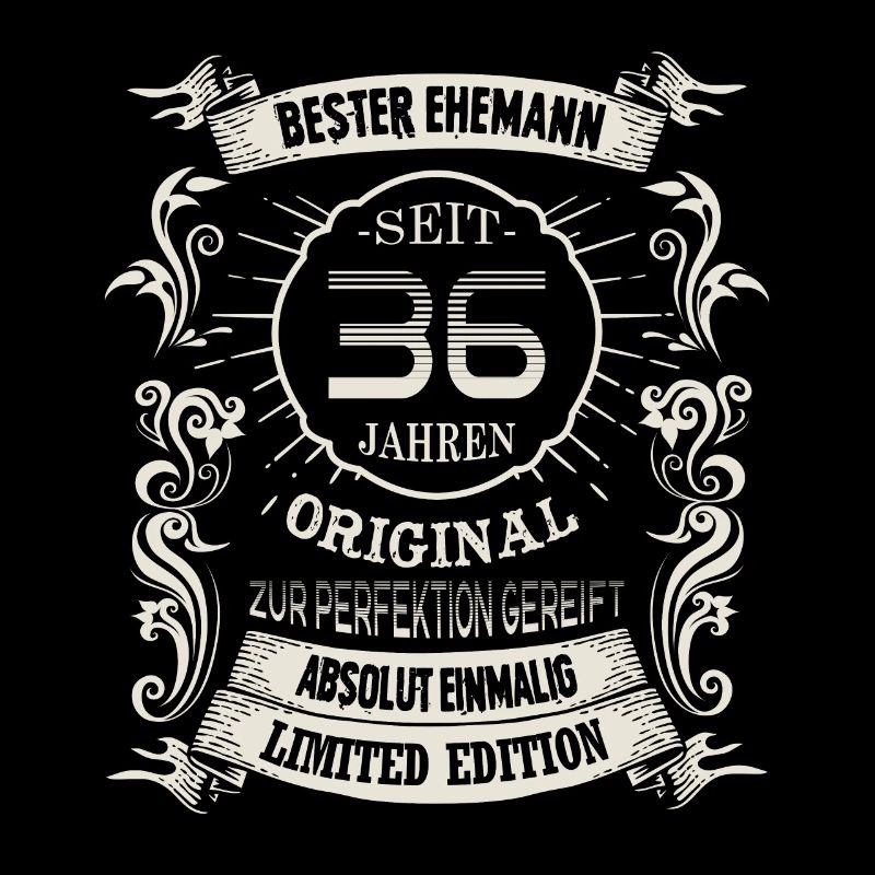 Seit 36 Jahren Hochzeitstag Smaragdhochzeit Ehe