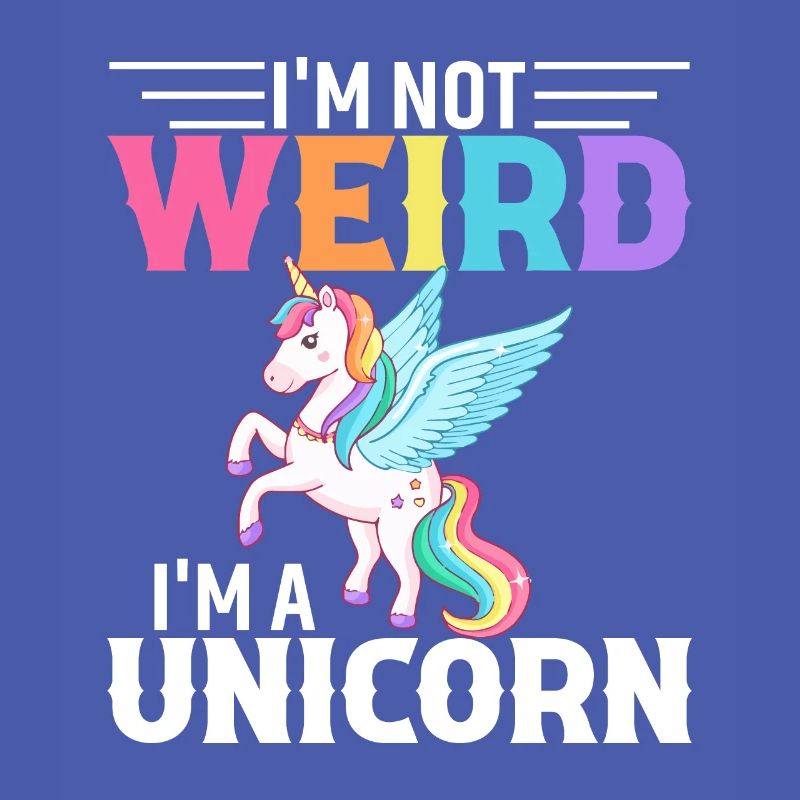 Ich bin nicht komisch, ich bin ein Einhorn