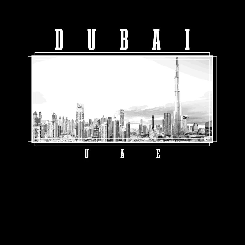 Dubai Skyline UAE Souvenir