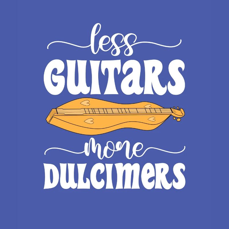 Moins de guitares Plus de Dulcimers Dulcimerist