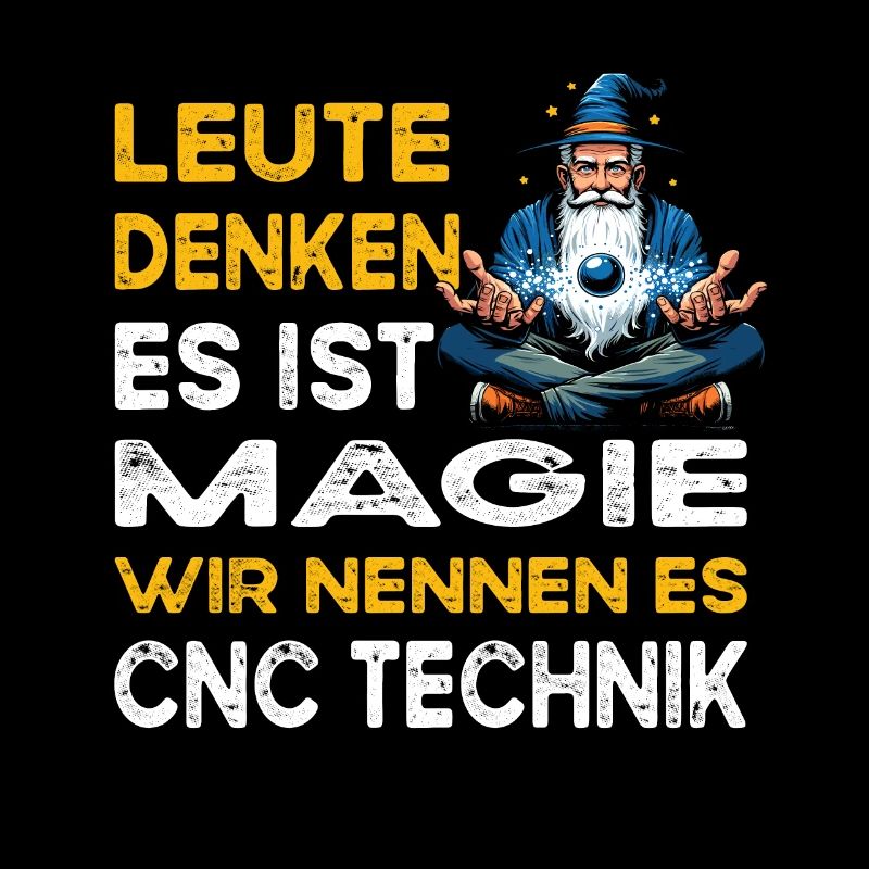 People Thinking Magic Cnc Technique Turning Milling