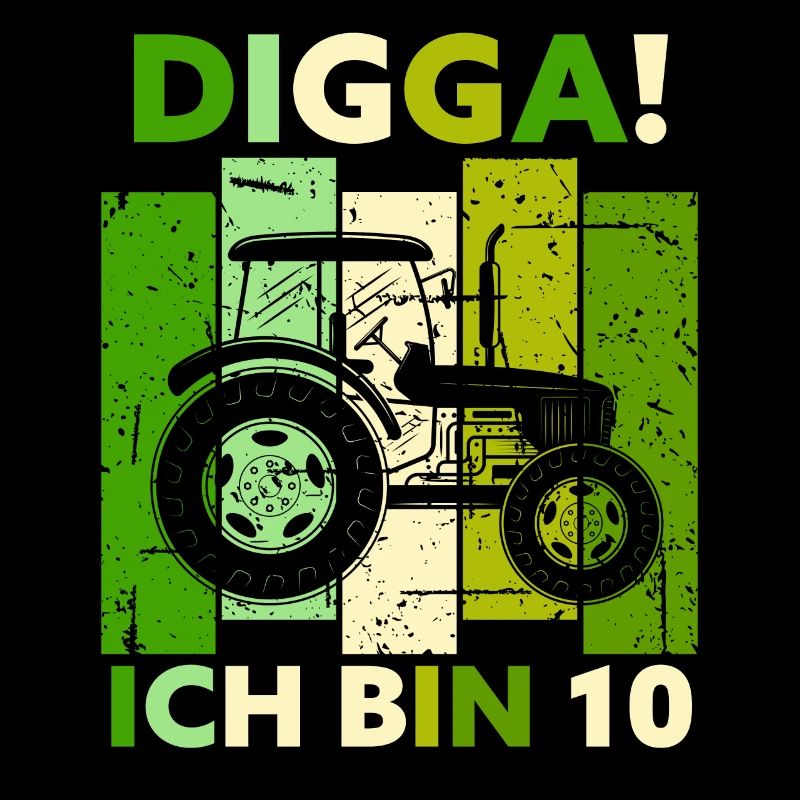 10th Birthday Boy Tractor Gift Farmer