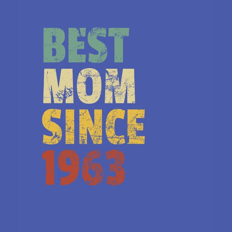 Beste Mutter seit 1963 Muttertags-Slogan-Zitat