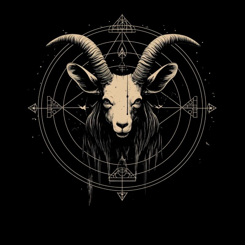 Ziege Baphomet
