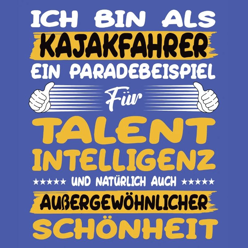 Kajakfahrer ein Paradebeispiel Kajak