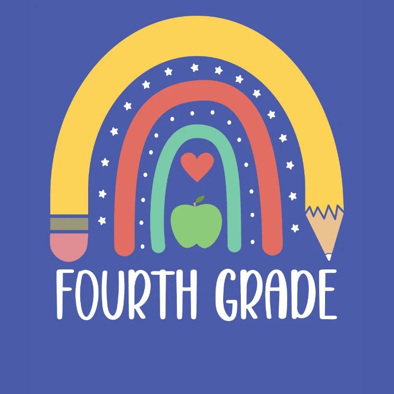 4e année Rainbow Pencil School École élémentaire