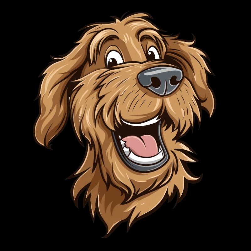 Labradoodle | Cartoon Artwork