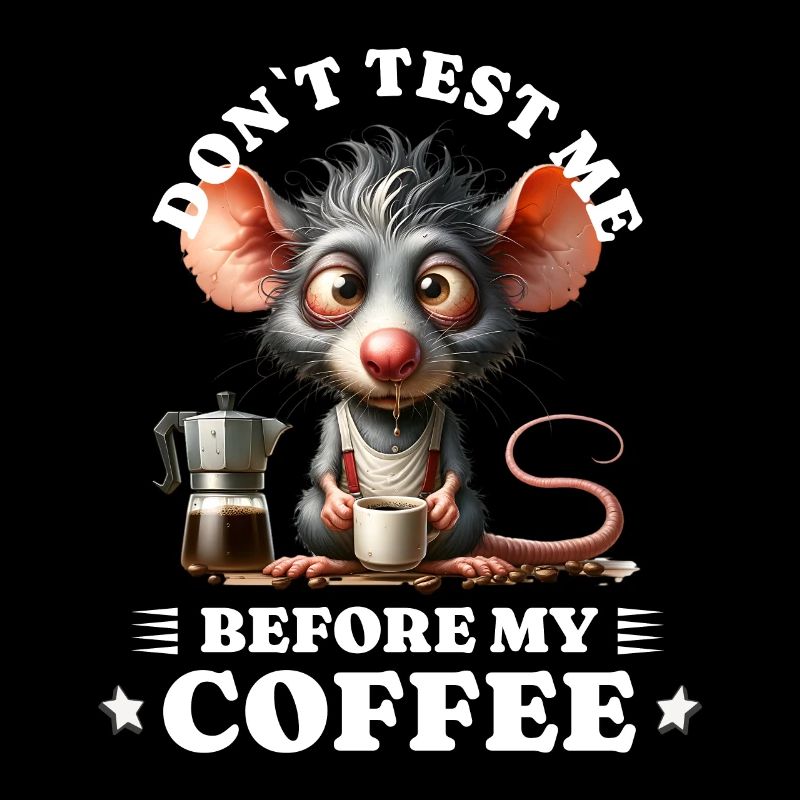 morning grouch coffee anti early riser mouse