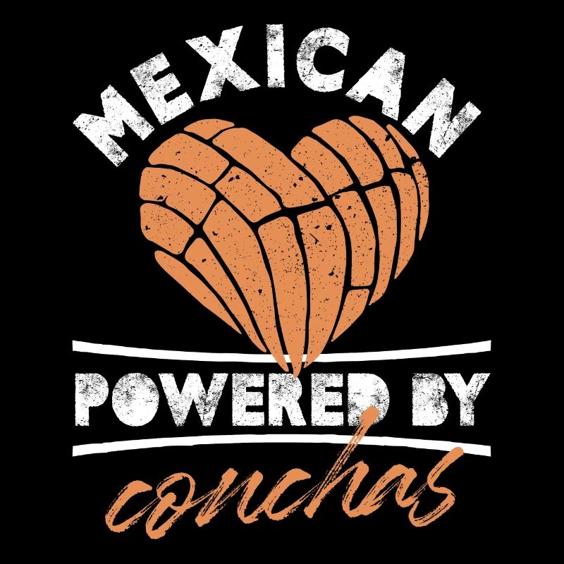Mexican Powered By Conchas Pan Dulce Mexico